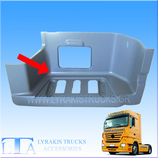 MERCEDES ACTROS MP3 ΠΑΤΗΜΑ (ΓΙΑ ΚΑΤΩ ΣΚΑΛΙ ΦΤΕΡΟ-ΣΚΑΛΟΠΑΤΙΕΡΑΣ ΚΑΙ ΣΚΑΛΟΠΑΤΙ ΚΑΤΩ 27ΕΚ & 35ΕΚ)
