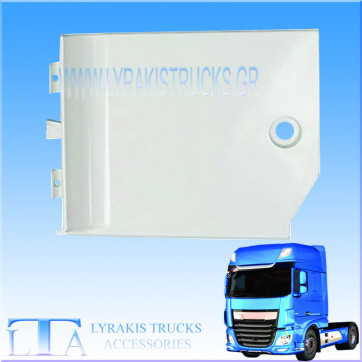 DAF XF 106 ΚΑΛΥΜΜΑ-ΤΑΠΑ ΤΕΤΡΑΓΩΝΗ ΓΙΑ ΚΑΤΩ ΣΚΑΛΟΠΑΤΙ ΜΙΚΡΟ ΠΛΑΣΤΙΚΟ ΑΡΙΣΤΕΡΗ