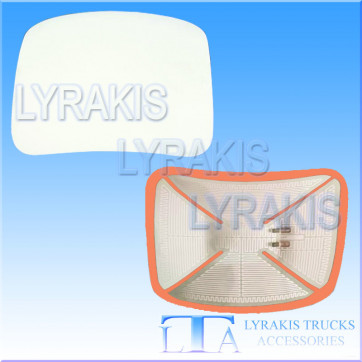 MERCEDES ATEGO 1 ΚΡΥΣΤΑΛΟ ΒΟΗΘΗΤΙΚΟΥ ΚΑΘΡΕΠΤΗ ΧΩΡΙΣ ΠΛΑΚΕΤΑ ΘΕΡΜΑΙΝΟΜΕΝΟ ΑΠΛΟ