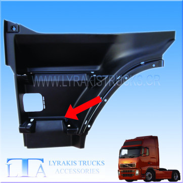 VOLVO FH 13 ΚΙΝΕΖΟΣ 2008-2012 ΣΚΑΛΟΠΑΤΙ ΚΑΤΩ-ΜΕΣΑΙΟ ΜΕΤΑΛΛΙΚΟ ΑΡΙΣΤΕΡΟ