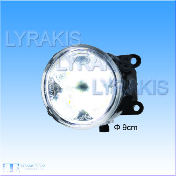 ΦΛΑΣ LED 12-24v  ΜΕ ΦΩΣ ΜΠΡΟΣΤΙΝΗΣ ΘΕΣΗΣ ΛΕΥΚΟ 1W   ΦΛΑΣ 4W 