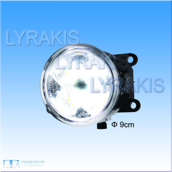 ΦΛΑΣ LED 12-24v  ΜΕ ΦΩΣ ΜΠΡΟΣΤΙΝΗΣ ΘΕΣΗΣ ΛΕΥΚΟ 1W   ΦΛΑΣ 4W 