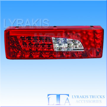 SCANIA R 730 STREAM LINE ΦΑΝΑΡΙ ΠΙΣΙΝΟ LED ΜΕ ΦΩΣ ΑΡΙΘΜΟΥ ΑΡΙΣΤΕΡΟ