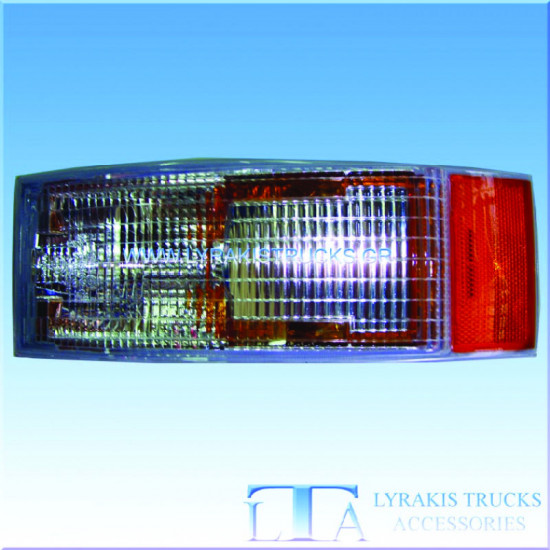 VOLVO FH ΦΛΑΣ ΛΕΥΚΟ ΜΕ ΛΑΜΠΑ ΠΟΡΕΙΑΣ