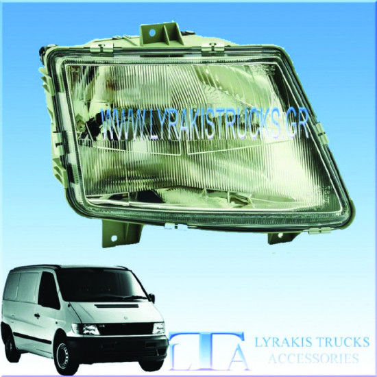 ΦΑΝΑΡΙ ΚΥΡΙΟ MERCEDES VITO ΜΕ ΠΡΟΒΟΛΕΑ ΜΟΝΤ 96-02 ΗΛΕΚΤΡΙΚΟ Χ.ΜΟΤΕΡ ΔΕΞΙ