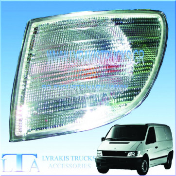 ΦΛΑΣ MERCEDES VITO ΛΕΥΚΟ ΔΙΠΛΑ ΑΠΌ ΦΑΝΑΡΙ ΜΟΝΤ 96-02 ΑΡΙΣΤΕΡΟ