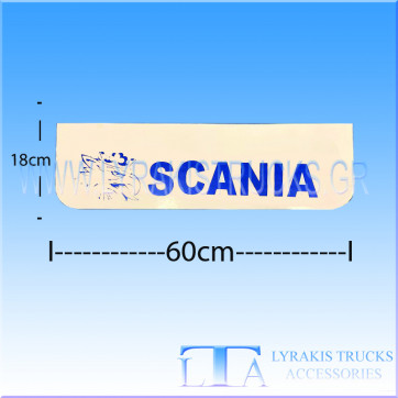 ΛΑΣΠΟΤΗΡΑΣ SCANIA 60x18cm ΜΠΛΕ