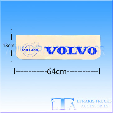 ΛΑΣΠΟΤΗΡΑΣ VOLVO 60x18cm ΚΟΚΚΙΝΟ