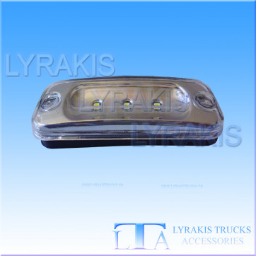 DAF XF 105 ΦΑΝΑΡΙ ΚΟΥΒΟΥΚΛΙΟΥ LED ΛΕΥΚΟ