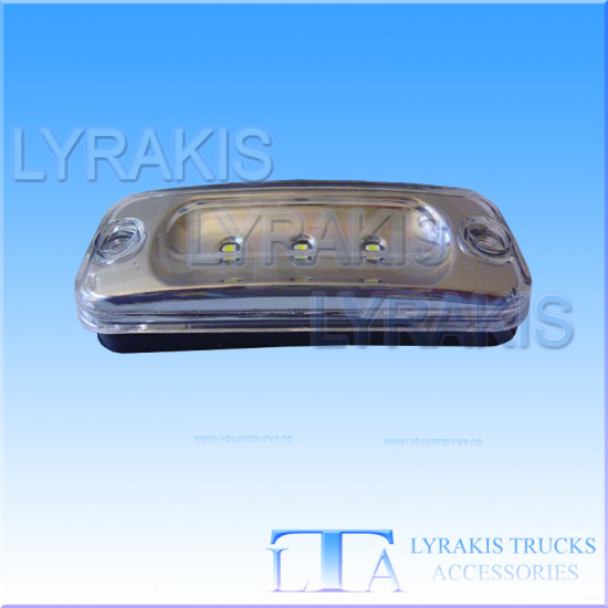 DAF XF 105 ΦΑΝΑΡΙ ΚΟΥΒΟΥΚΛΙΟΥ LED ΛΕΥΚΟ
