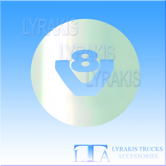 ΚΑΛΥΜΜΑ ΓΙΑ ΚΑΠΑΚΙ ΜΠΑΤΑΡΙΑΣ  ΣΤΡΟΓΓΥΛΟ 144 L & R V8
