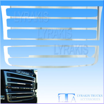 ΑΝΟΞΕΙΔΩΤΟ ΚΑΛΥΜΜΑ ΜΑΣΚΑΣ SCANIA R ΕΞΩΤΕΡΙΚΟ (4 ΤΕΜ)