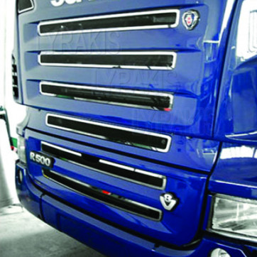 ΑΝΟΞΕΙΔΩΤΟ ΚΑΛΥΜΜΑ ΜΑΣΚΑΣ SCANIA R ΕΣΩΤΕΡΙΚΟ (6 ΤΕΜ)