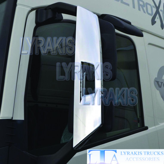 ΙΝΟΧ ΠΛΑΙΝΟ ΚΑΘΡΕΠΤΗ ΚΙΝΕΖΟΥ FH4  PRESS (2ΤΕΜ) (ΣΕΤ)