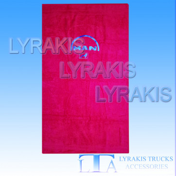 ΠΕΤΣΕΤΑ MAN ΚΟΚΚΙΝΗ 140cmX70cm 