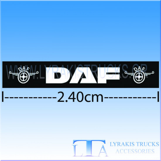 ΛΑΣΠΟΤΗΡΑΣ DAF 240 ΜΑΥΡΟΣ ΜΕ ΛΕΥΚΟ ΣΗΜΑ ΜΟΝΟΚΟΜΜΑΤΟΣ ΣΥΡΤΑΡΩΤΟΣ ΣΚΕΤΟΣ ΙΤΑΛΙΚΟΣ