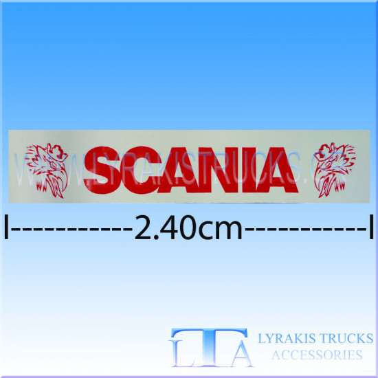 ΛΑΣΠΟΤΗΡΑΣ SCANIA 240 ΛΕΥΚΟ ME KOKKINO ΣΗΜΑ ΜΟΝΟΚΟΜΜΑΤΟΣ ΣΥΡΤΑΡΩΤΟΣ ΣΚΕΤΟΣ ΙΤΑΛΙΚΟΣ