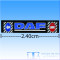 ΛΑΣΠΟΤΗΡΑΣ DAF 240 PAINT ΜΠΛΕ ΜΟΝΟΚΟΜΜΑΤΟΣ ΒΙΔΩΤΟΣ