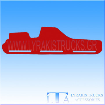 ΚΑΛΥΜΜΑ ΤΑΜΠΛΟ ΙΤΑΛΙΚΟ VOLVO FH ΚΟΚΚΙΝΟ